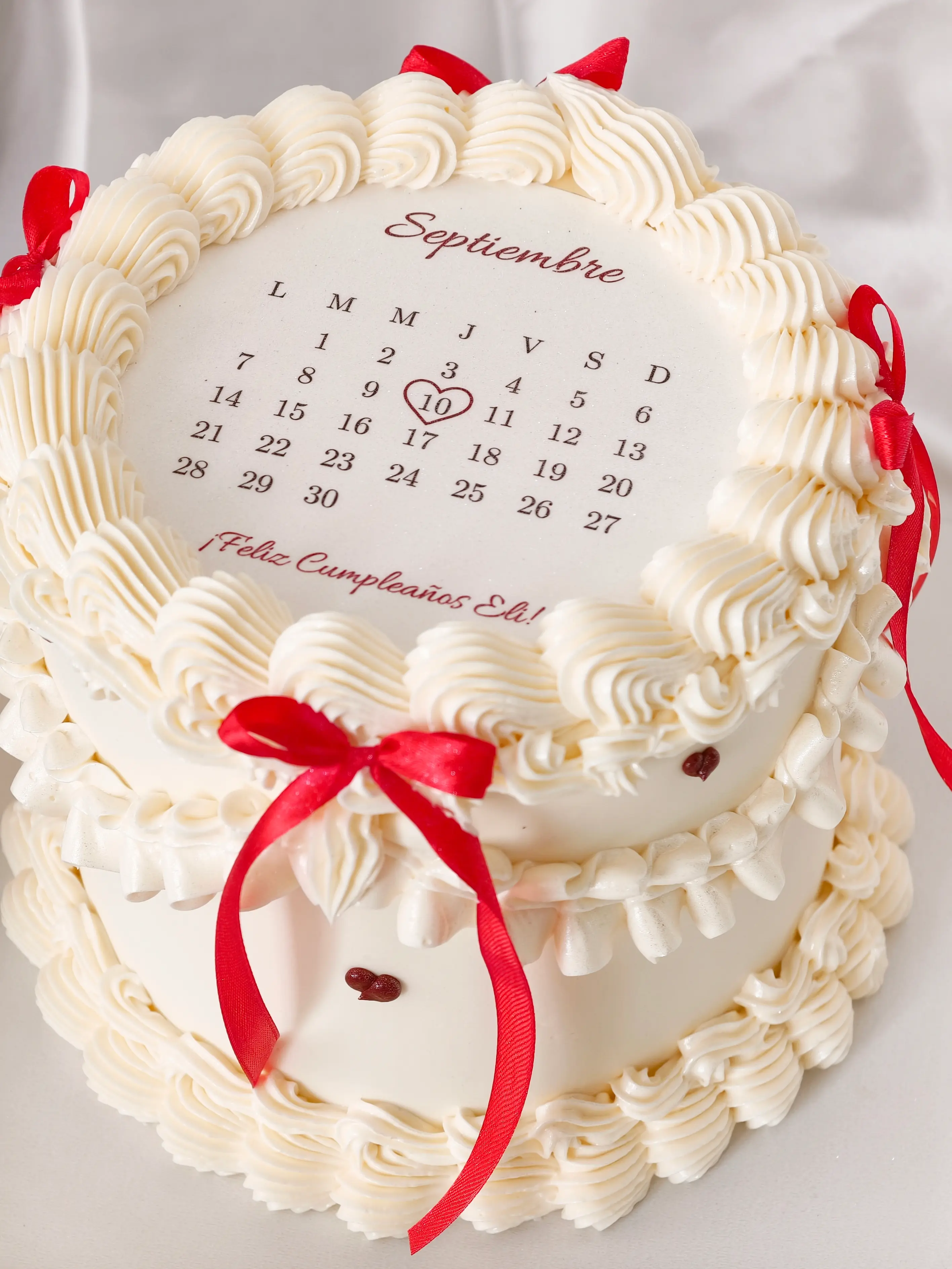 Tarta calendario